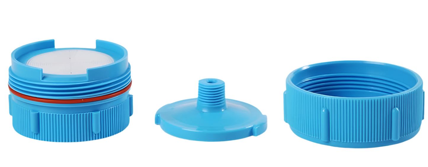 Reusable Water Sample Filter Holder + 0.45μm Filter Membranes (50pk)